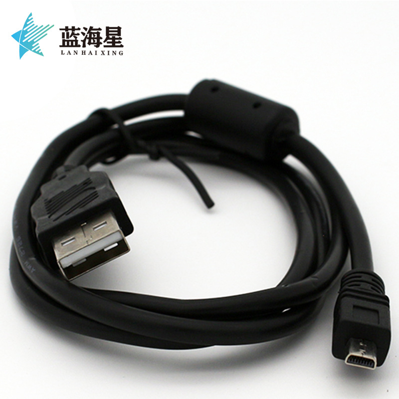 Suitable for Nikon UC-E6 USB data cable Nikon SLR camera 8p small port data cable charging cable