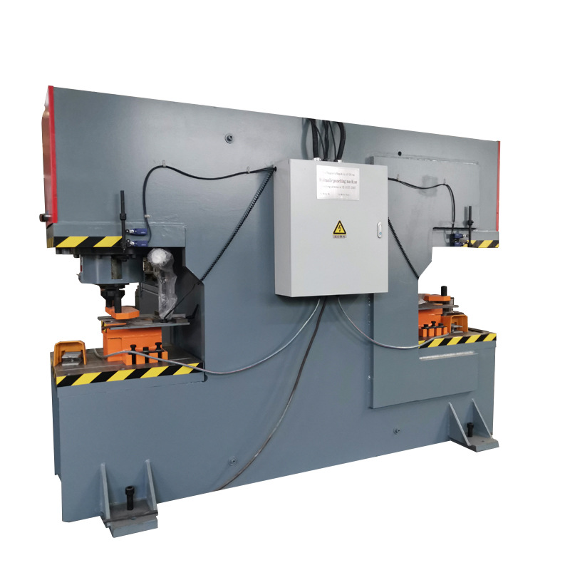 Stainless steel hydraulic punching machine multifunctional angle steel channel punching shearing machine hydraulic punching machine
