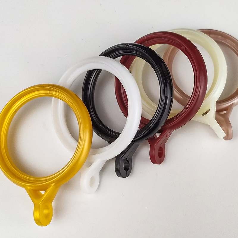 Ring round hanging ring curtain hook ring curtain round hanging ring Roman Rod hanging ring silent 4cm spot wholesale