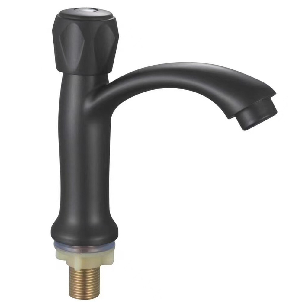 Manufacturer Wholesale Bathroom Dormitory Single Hole Plastic Steel Public Toilet Cold Water Basin Faucet Plastic Faucet Single Cold Water Faucet