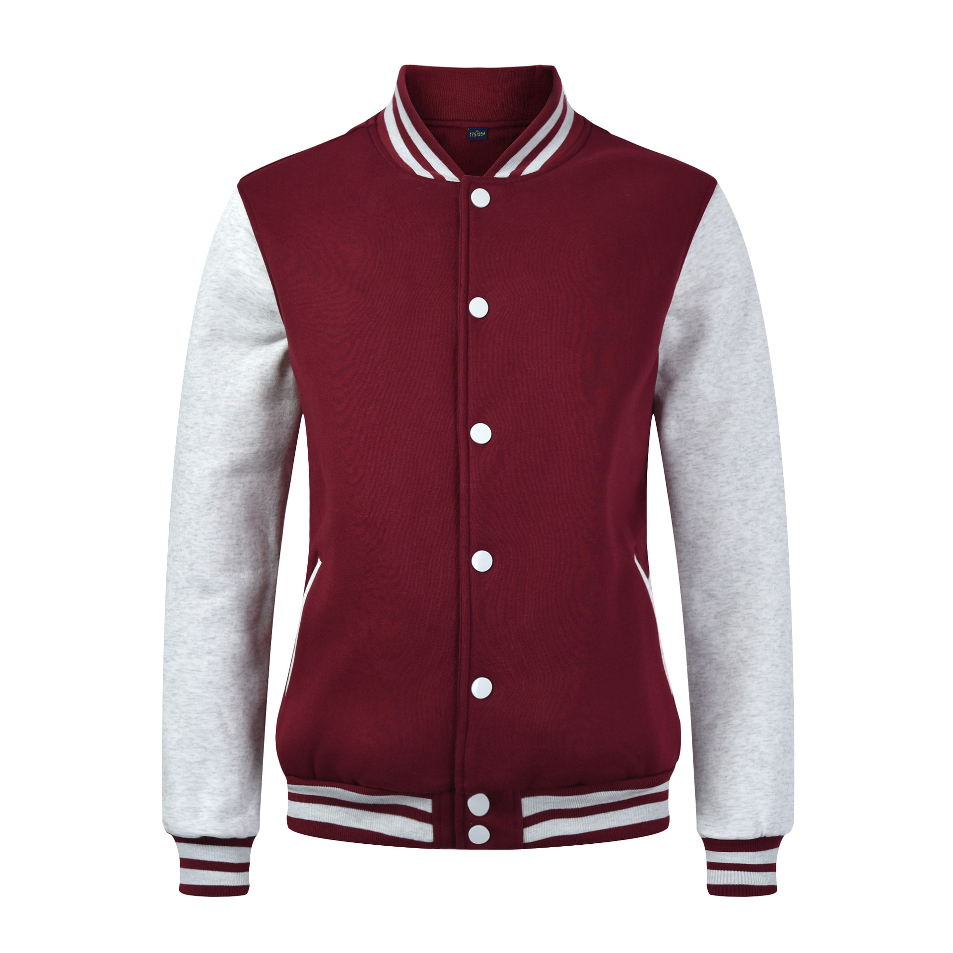 Thin and Thick Baseball Uniform Customized School Uniform Stand Collar Sweatshirt Group Clothes Cardigan Coat Work Clothes LOGO Embroidery