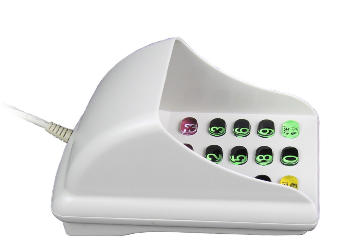 USB port 15 keyboard LCD voice password keyboard cipher Peep-proof digital keypad