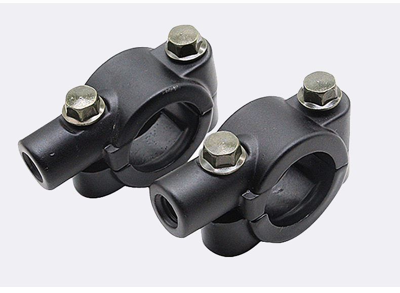 Electric car motorcycle rearview mirror base plus modified mirror seat mirror mounting hole 8mm10mm fixed base