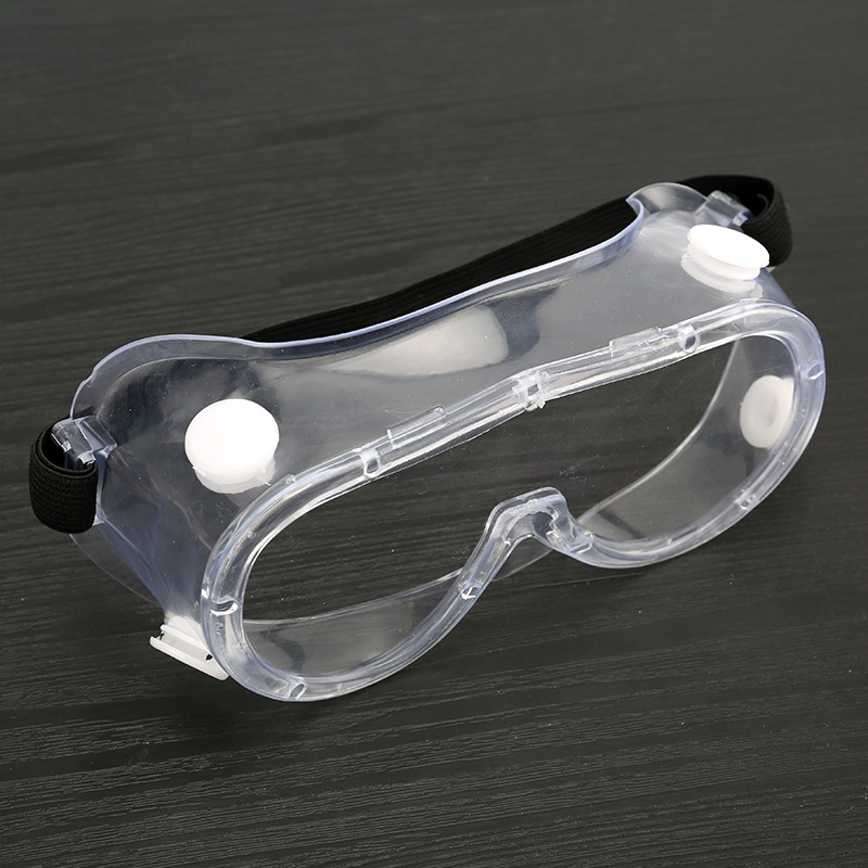 Factory glasses wholesale transparent four beads protective glasses windproof dustproof polished riding glasses goggles