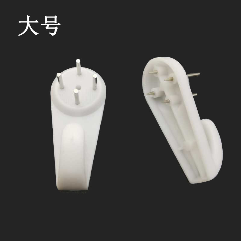 Factory wholesale cross stitch wedding dress invisible no mark nail oil painting photo frame installation accessories no trace hook wall hanging