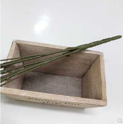 Simulation of Green Plant Willow Branch Willow Bud Bud Snow Fake Flower Branch Fragment Gypsophila Living Room Floor Decoration Flower Art