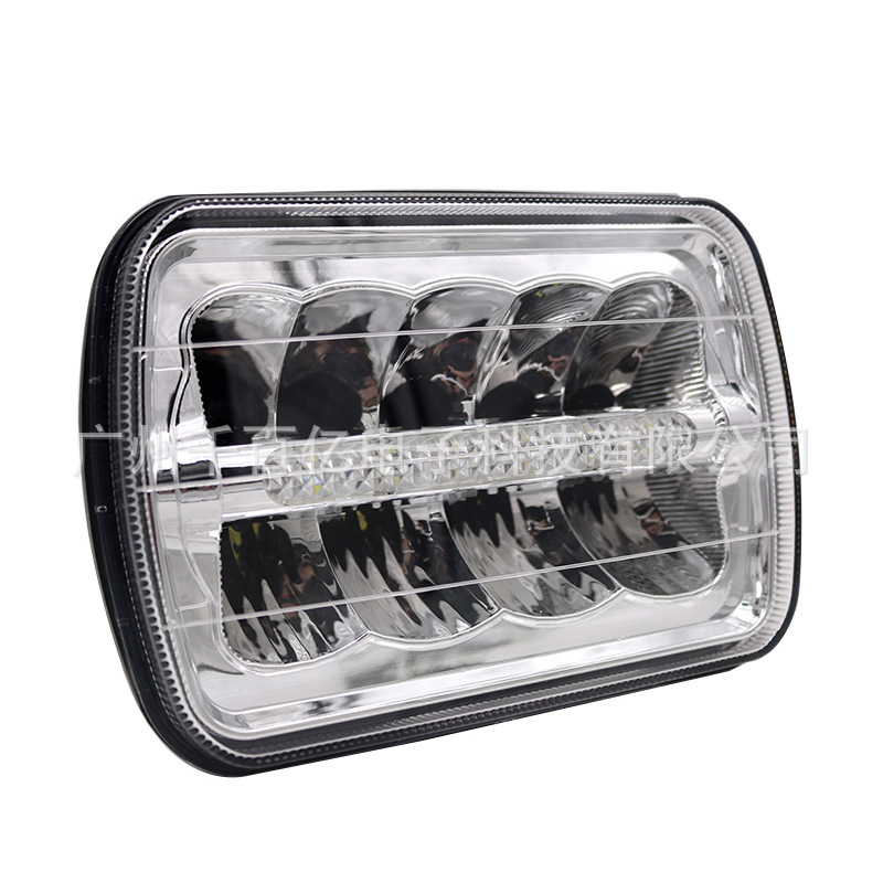 Suitable for jeep Wrangler TJ Cherokee headlight 5x 7 square light 7 inch square light truck headlight pickup modification light