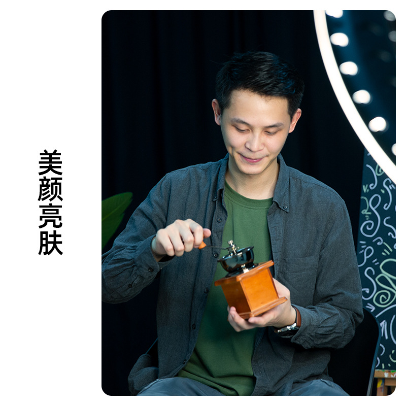 18-inch LED ring light three-device anchor fill light video live broadcast beauty camera light internet celebrity equipment