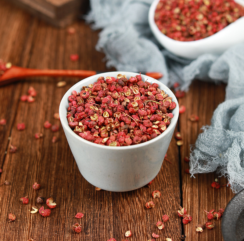 Shandong pepper 500g wholesale red robe pepper Laiwu red pepper dry goods Green Pepper Mountain Pavilion pepper grain