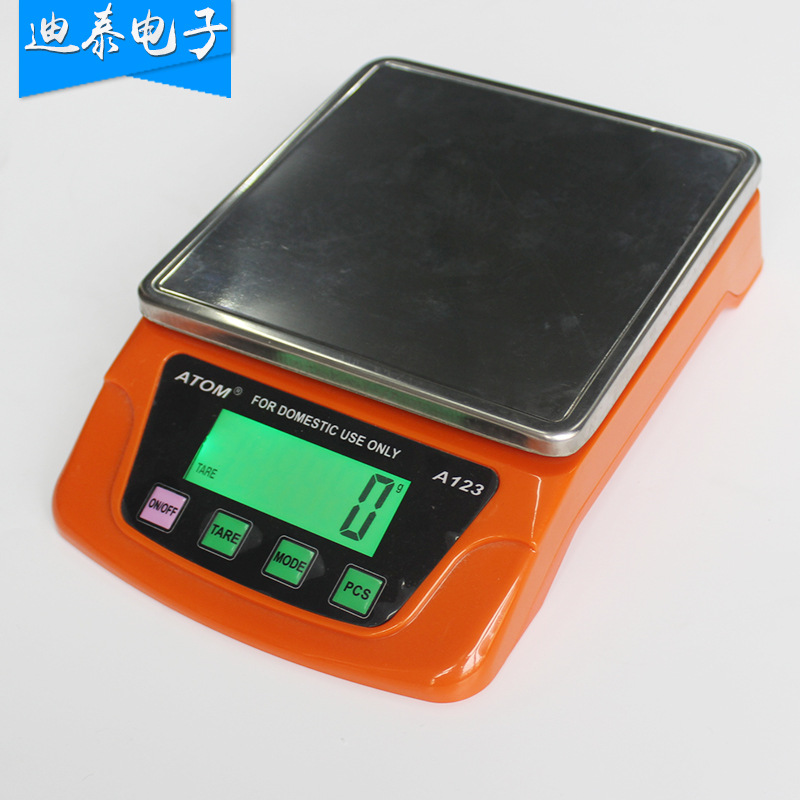 Manufacturers produce and supply electronic kitchen scale measuring precision electronic balance scale with stainless steel scale plate