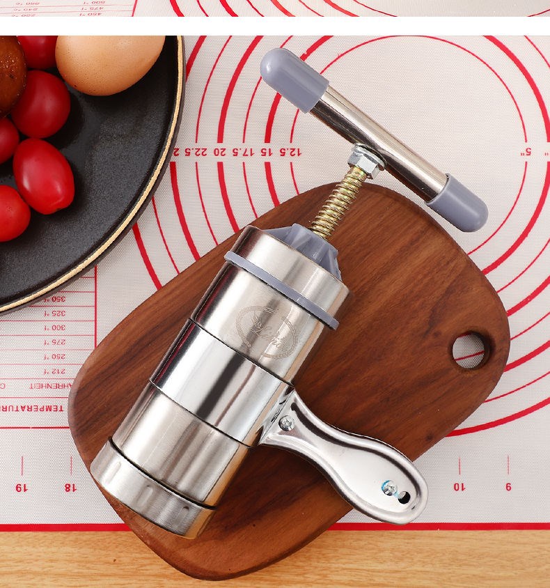 Home stainless steel manual noodle machine small manual noodle rocker noodle Press