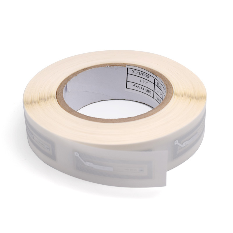 nfc Label 213 Can Be Written Repeatedly Erased rfid ntag213 Digital Label Round 25mm Library Label