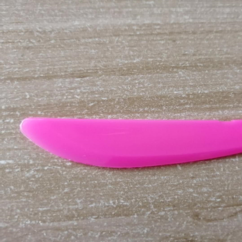 Children's Art carving tool color mixing knife fork anti-cut plastic cutting knife envelope knife paper cutting knife letter opener