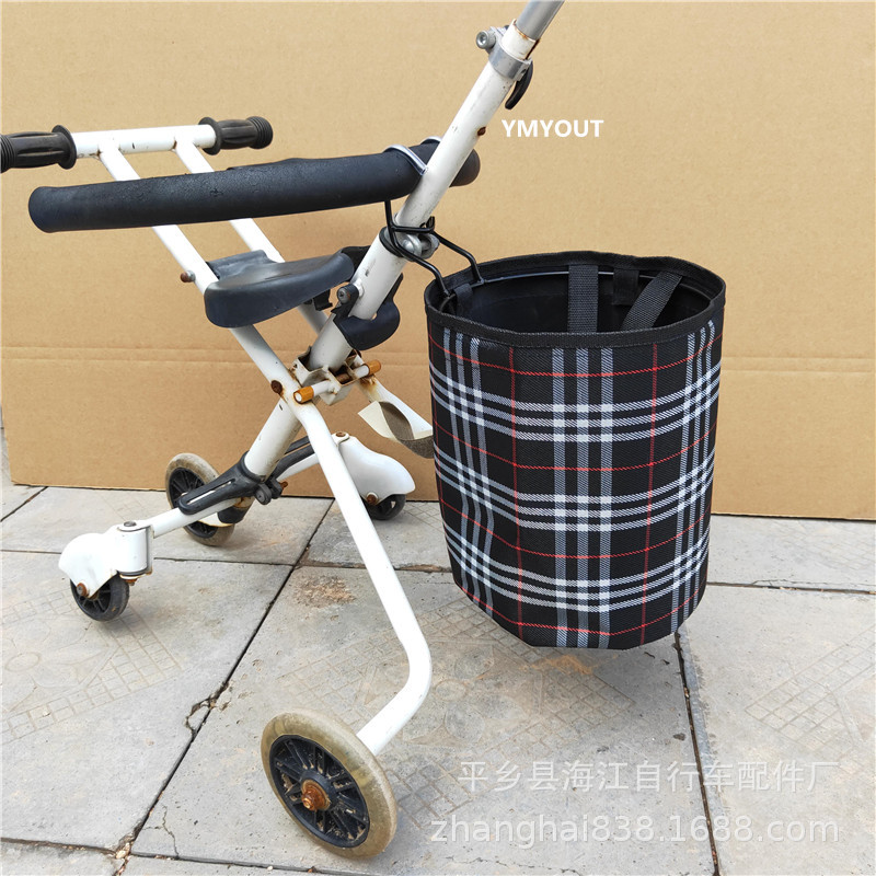 Walking Baby Scooter electric car cloth hanging basket hanging bag car basket cloth bag cloth basket manufacturer
