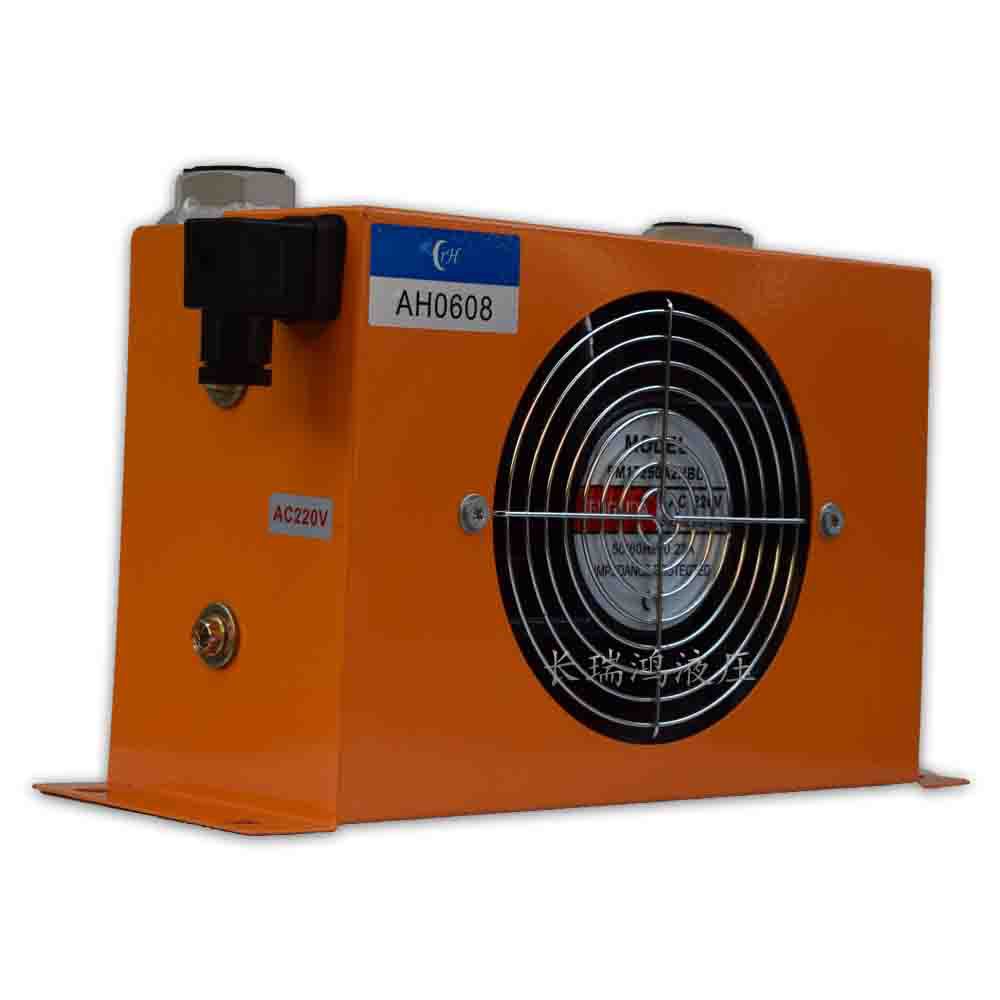 Air Cooler Ah0608T-Ca Aluminum Alloy Radiator Hydraulic Oil Agricultural Machinery Excavator Heat Exchange Air-Cooled Heat Exchanger