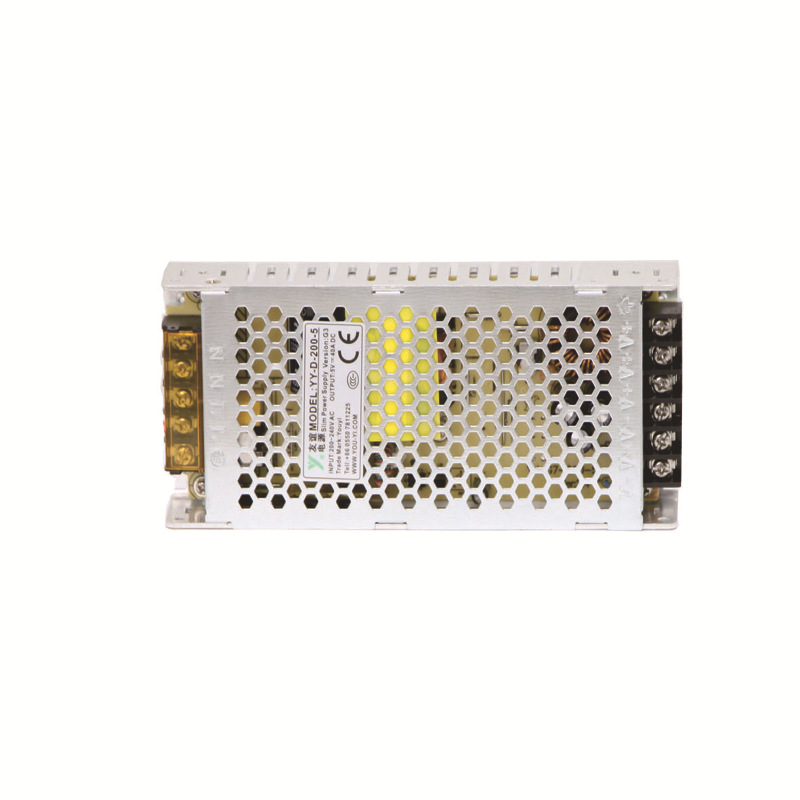 5V40A200W Display Switching Power Supply, Thin Power Supply, All-Aluminum Shell Thin Power Supply, Friendship Power Supply