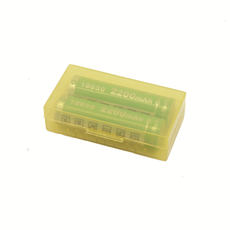 Transparent 4-Cell 18350 Storage Box Cr123A17670 Battery Box 2-Cell 18650 Multi-Function Battery Box