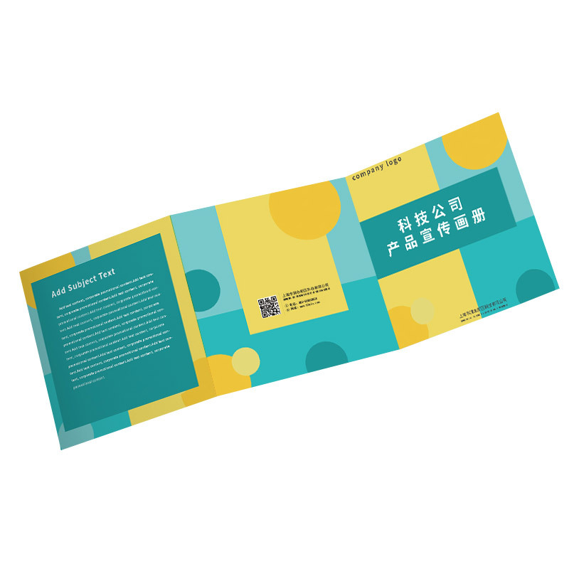 Instruction Manual Folding Printing Custom Foldableing Black and White Printing Japanese Custom Special-Shaped Saddle Stitch Brochure Contract