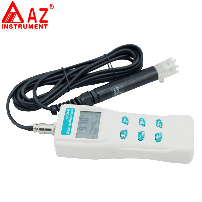 Taiwan Hengxin AZ8403 portable dissolved oxygen meter aquaculture dissolved oxygen test water oxygen content detection