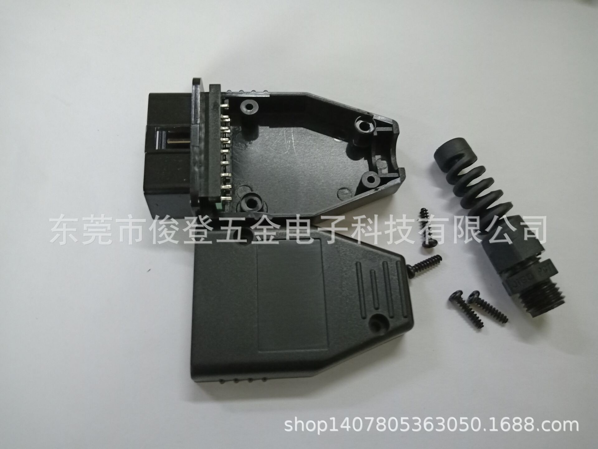 Manufacturers sell OBD2 16P Connector connection male, OBD2 shell, plug shell SR