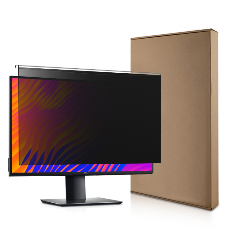Factory wholesale acrylic computer anti-peep film 13-27 inch hanging protective film desktop computer anti-peep film screen