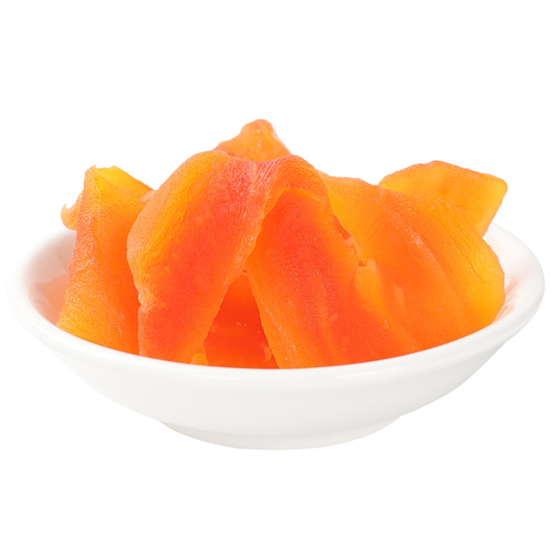 Runhe dried papaya 1 Jin dried papaya slices dried fruit preserved sweet and sour preserved fruit casual snacks one-piece delivery