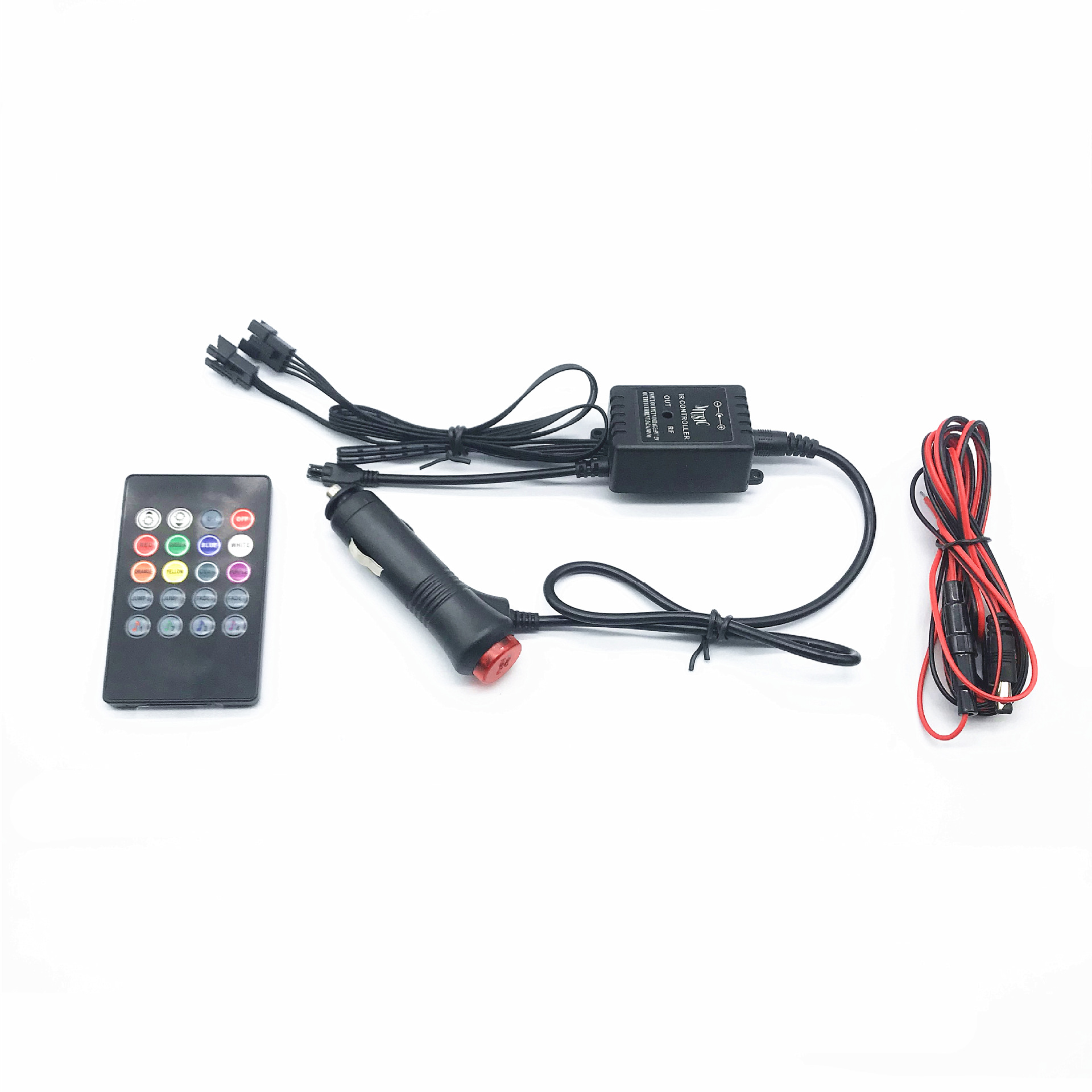 Car chassis light led waterproof 90X120 one-to-two chassis voice-controlled atmosphere light chassis horse running light colorful