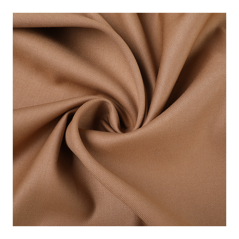 Tr480G Double-Layer Twill Fabric Trench Coat Uniform School Uniform Suit Fabric Fine Woven Long Sleeve