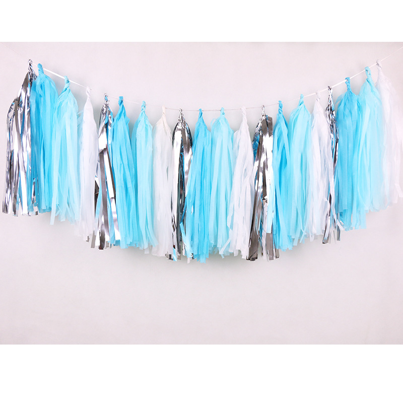 Paper tassel 5/pack AliExpress tassel flower wedding birthday wedding party supplies in large stock