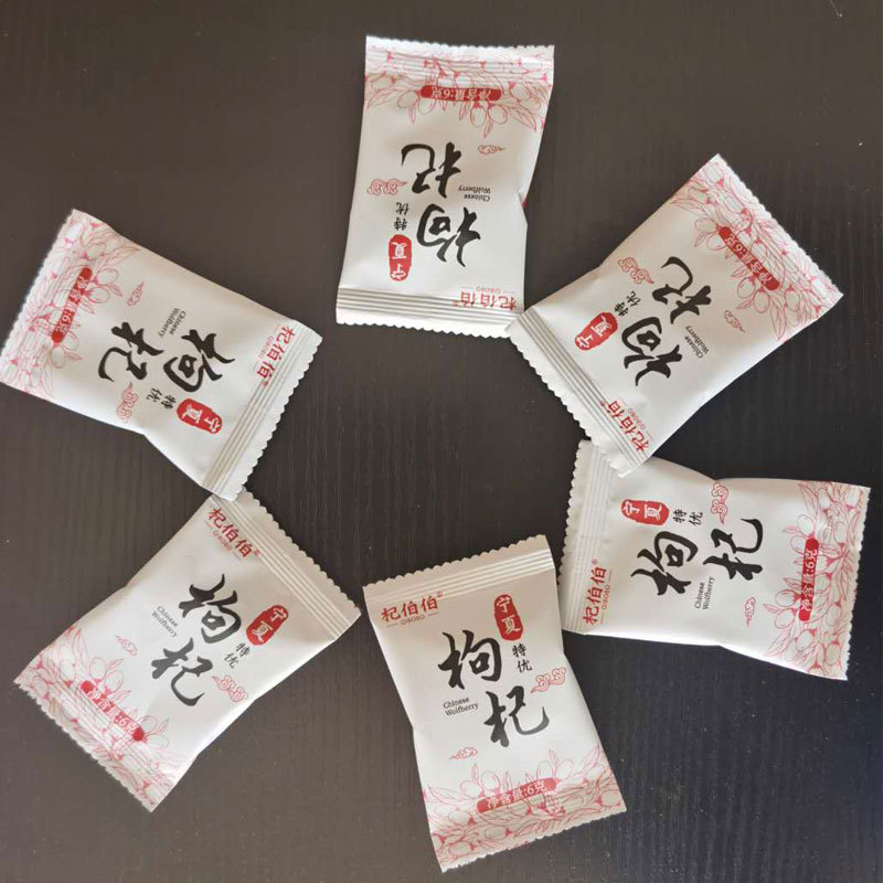 Премиальный Закуска Большие Ягоды Годжи Нинся Ягоды Годжи 6г Индивидуальные Малые Пакеты Ягоды Годжи Чжуннин Ягоды Годжи Производитель Оптовая Продажа