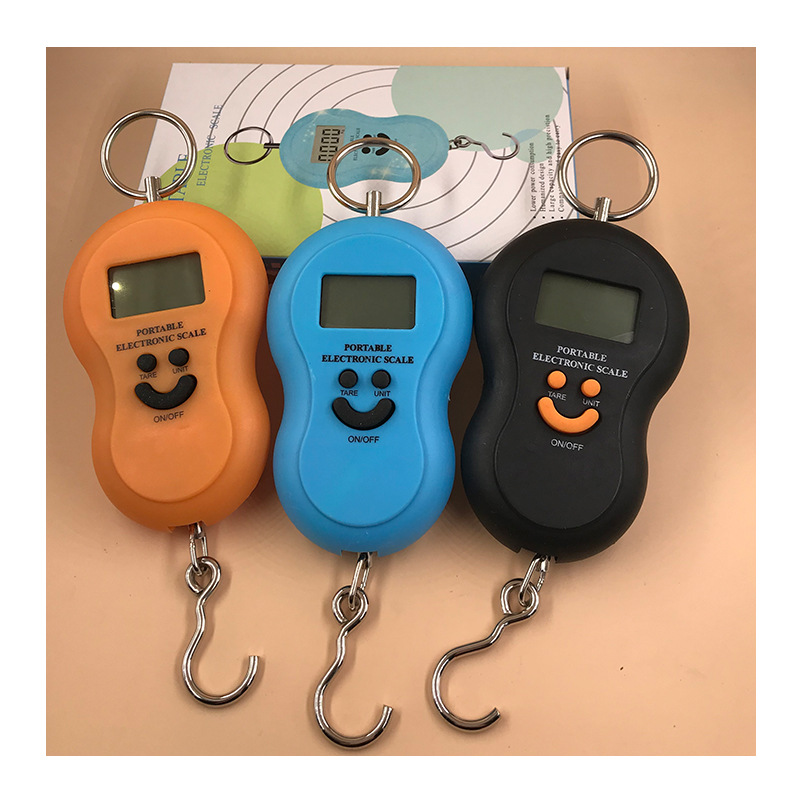 50Kg Backlight Gourd Scale Portable Scale Portable Electronic Hanging Scale Chinese Express Package Scale Luggage Scale