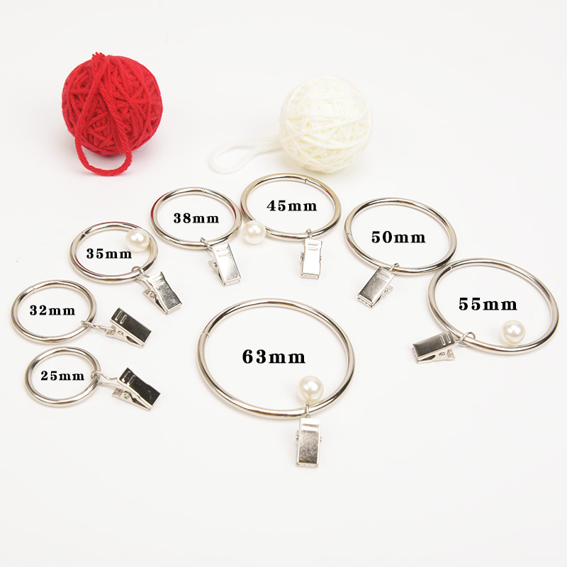 Curtain Hook Ring Shower Curtain Hook Curtain Clip Hook Curtain Buckle Roman Loop Clip Roman Loop Curtain
