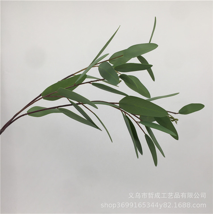 Artificial eucalyptus money leaves with fruit fake flowers fake leaves high-end fake flowers fake leaves flower arrangement accessories boutique fake flowers