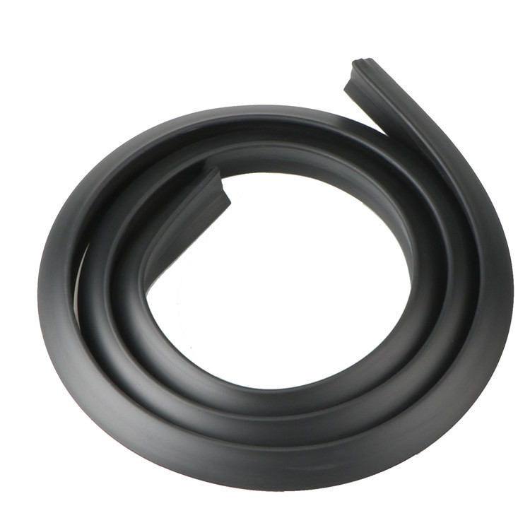 Automobile universal triangle rubber wheel eyebrow/pure black wheel eyebrow decoration strip/wheel mud guard rubber strip anti-scratch strip 3 corners