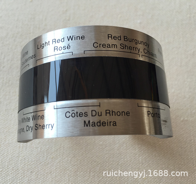 Термометр для красного вина с ЖК-дисплеем из нержавеющей стали, большой запас, гарантия качества