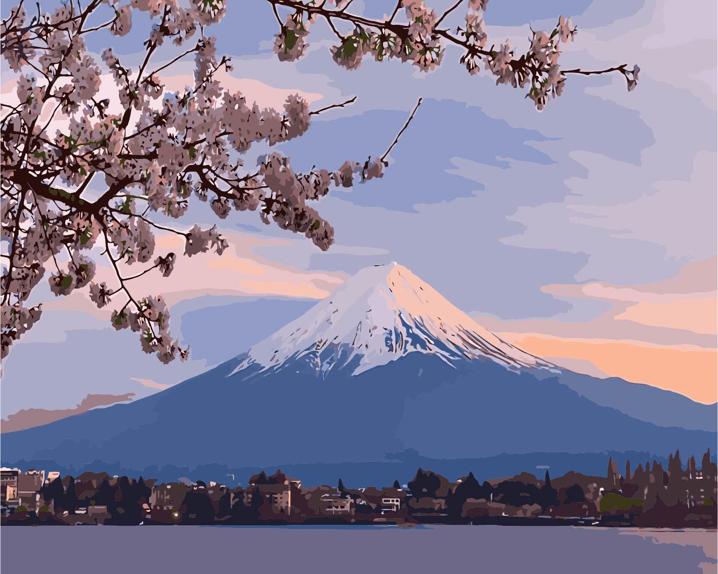 Factory wholesale DIY digital oil painting 30*40 handmade painting landscape flower Cartoon Cartoon character decorative painting