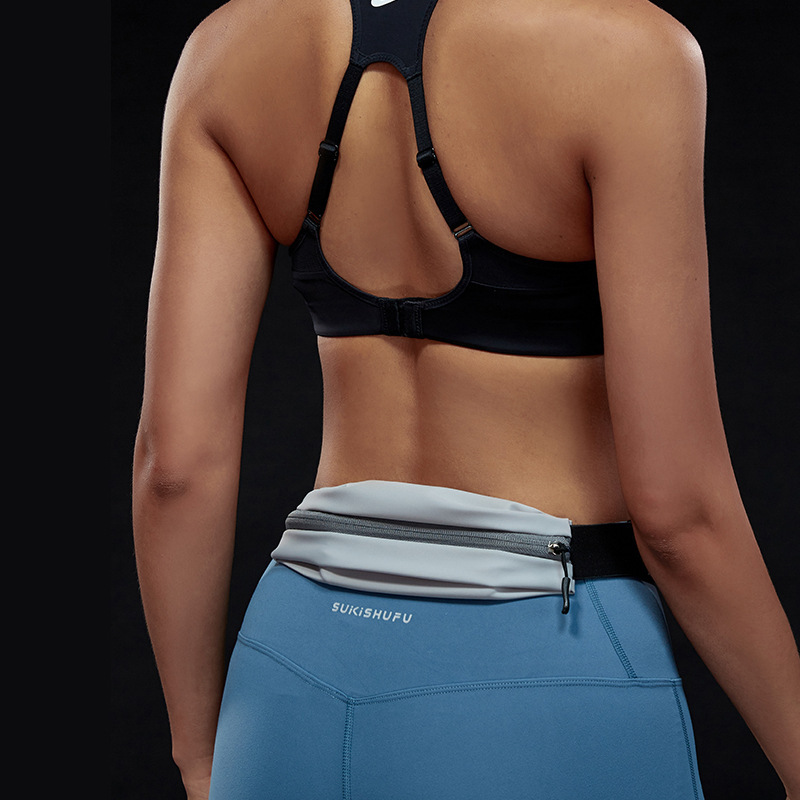 Running phone bag men's and women's multi-functional outdoor equipment Sports waist bag waterproof invisible ultra-thin mini belt bag