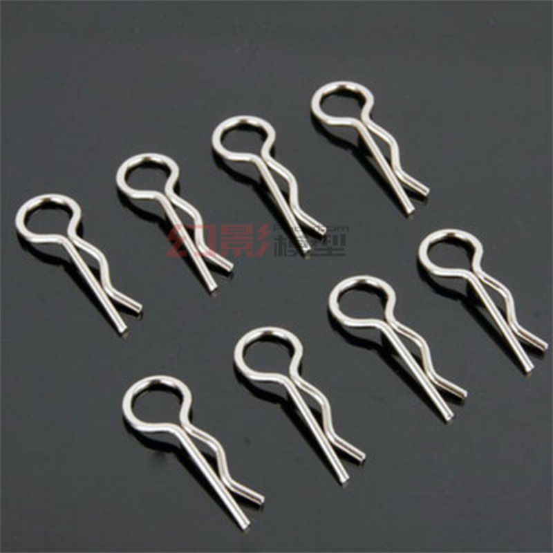 HSP Unlimited Universal Parts Car Shell Clip R-shaped Buckle R-shaped Short Pin Shell Buckle 02053