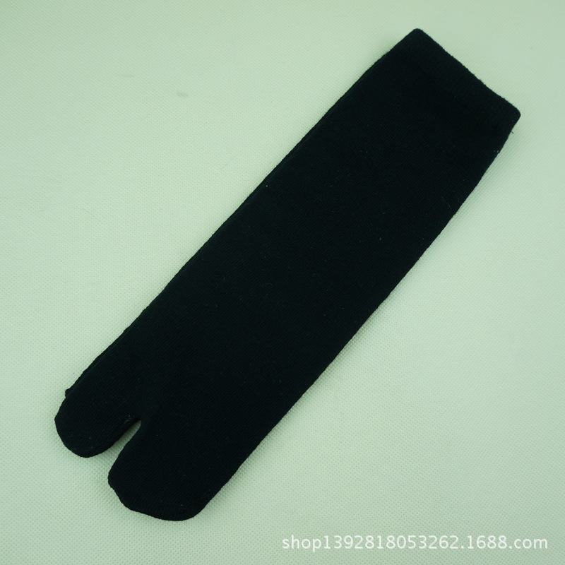 Factory direct two toe socks tube Japanese clogs props hotel bath socks toe socks spot wholesale socks