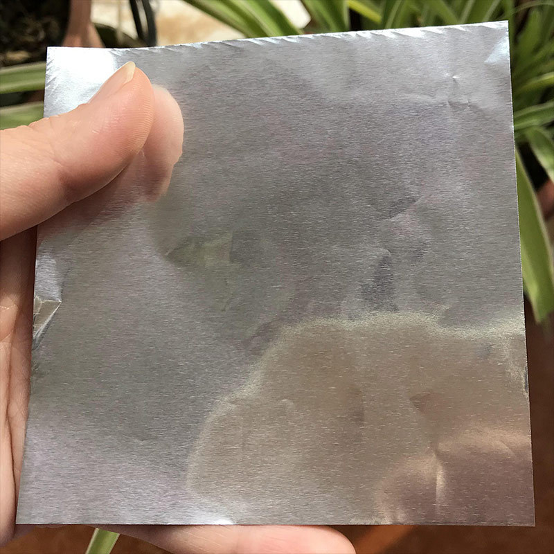 Color tin foil gold and silver smooth surface 12*12cm Buddha jump Wall tea Brown black sugar Sesame pill candy packaging aluminum foil paper