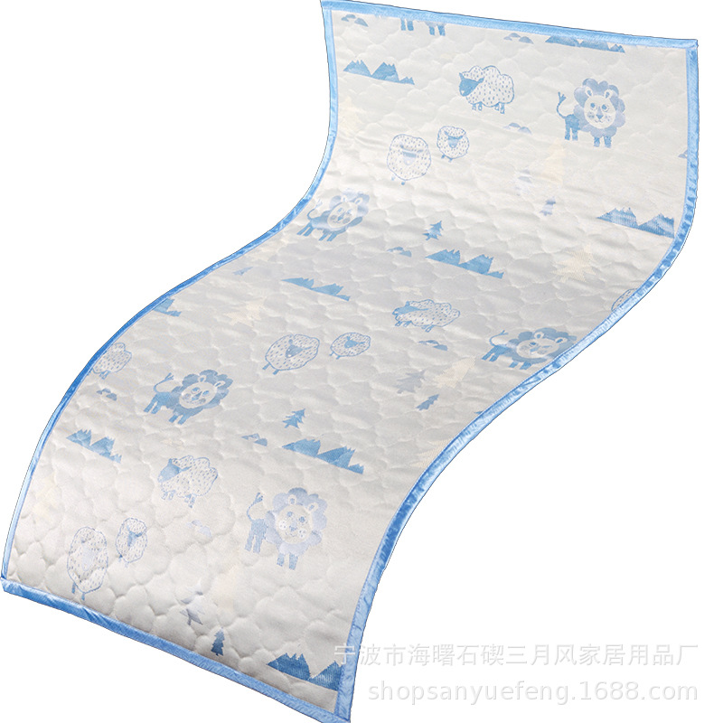 New baby bed sleeping mat Ice Silk summer breathable kindergarten nap children's Mat newborn baby bed sleeping mat