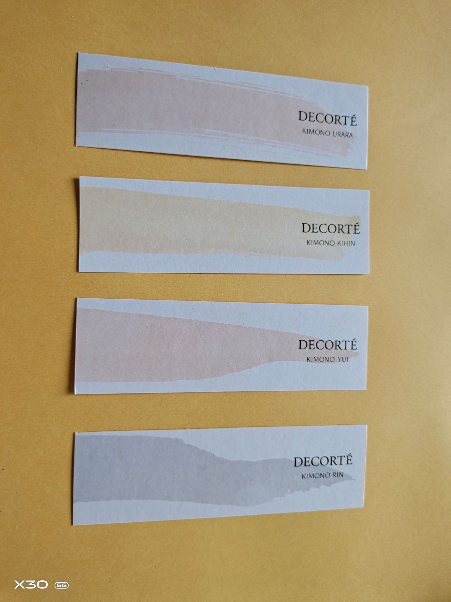 Square multi-size fragrance paper fragrance card fragrance paper fragrance paper fragrance evaluation paper can print LOGO