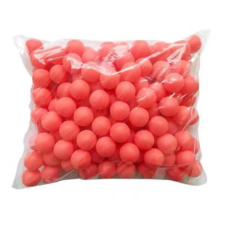 Frosted color PP table tennis 40mm seamless word-free lottery ball betting touch ball plastic ball machine wholesale