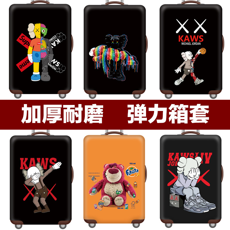 Эластичный чехол для багажа, пылезащитный чехол, защитный чехол, 18/20/24/28/30 дюймов, толстый, износостойкий