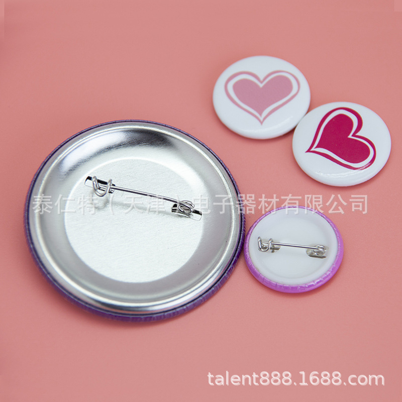 Прямые поставки завода пустой значок из жести значок улыбающееся лицо