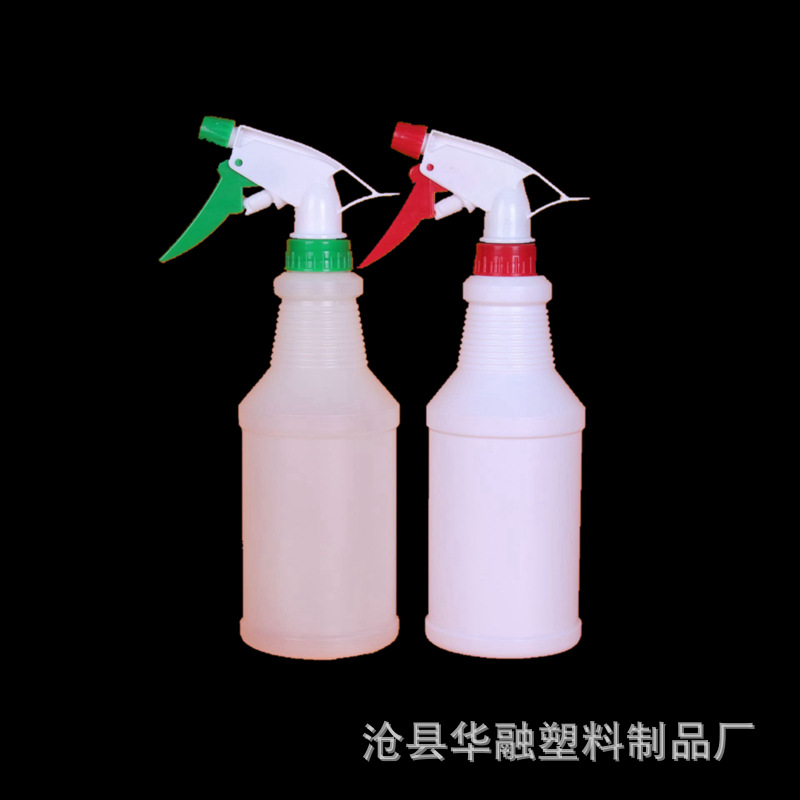 500ml 1000ml Plastic Spray Bottle Threaded Hand-button Spray Bottle with Various Colors Specifications Liquid Packaging