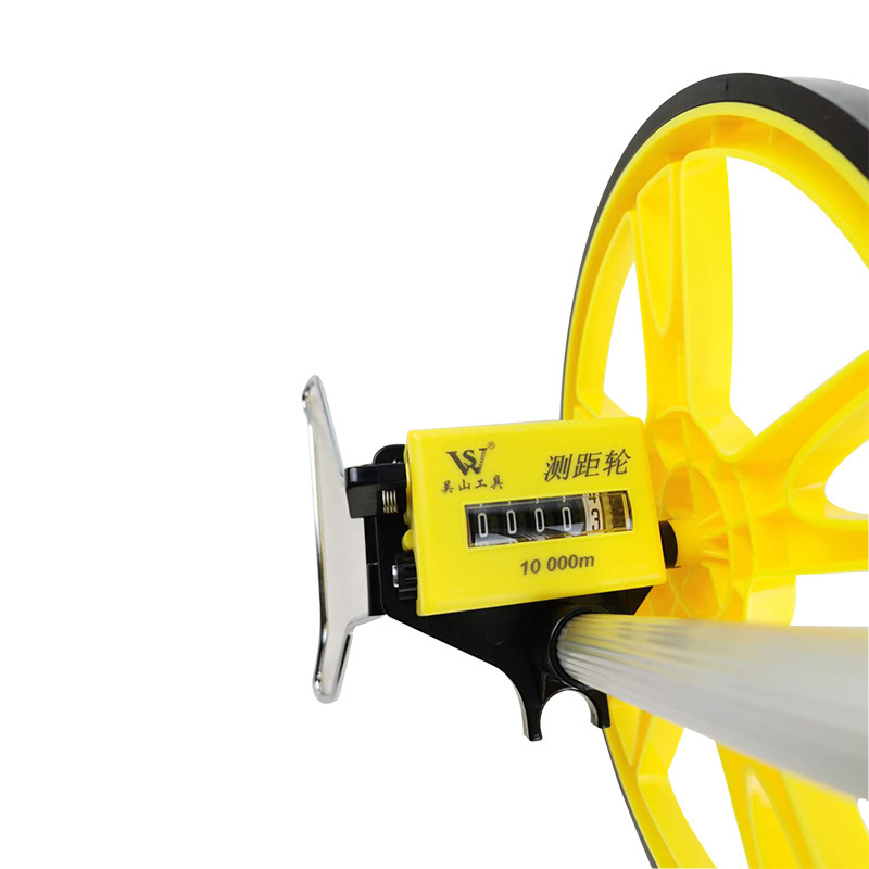Mechanical Distance Measuring Wheel Measuring Wheel Meter Counter Roller Digital Display Hand Push Distance Meter Ws-258-A Factory Direct Supply