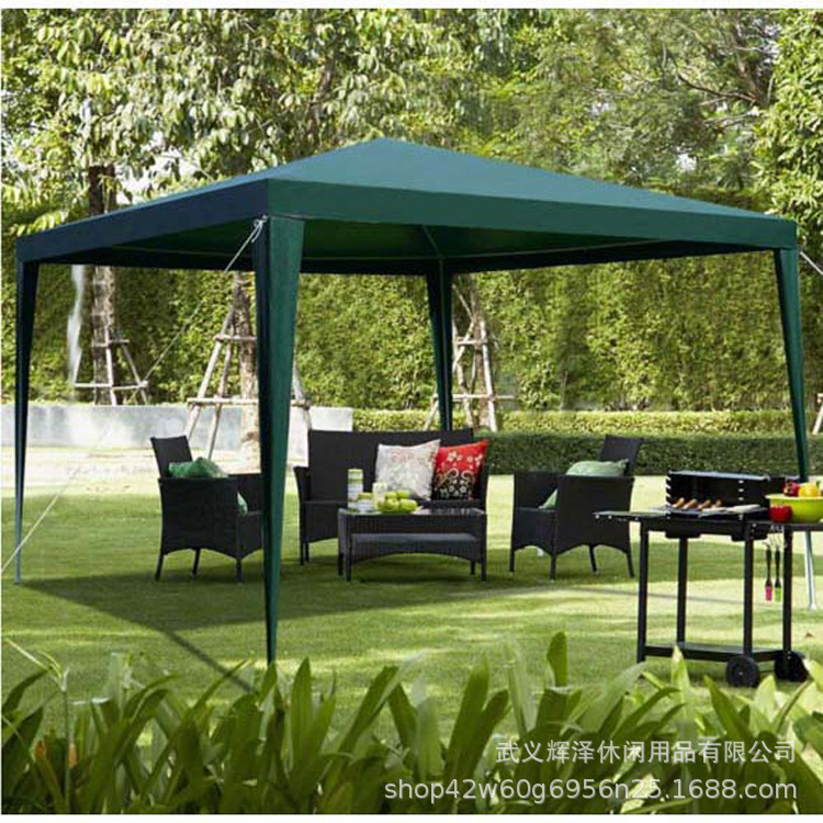 Factory direct outdoor intubation 3 * 3PE tent gazebo outdoor sunshade canopy camping beach tent