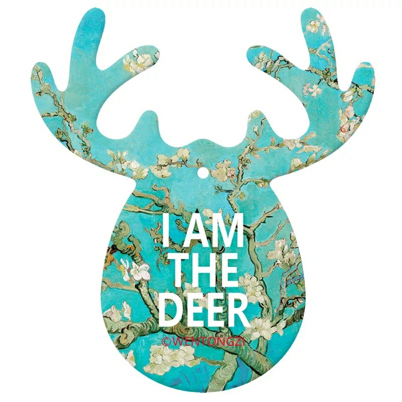 Factory made car car incense card car incense piece pendant aromatic piece cartoon paper aromatherapy incense piece incense card