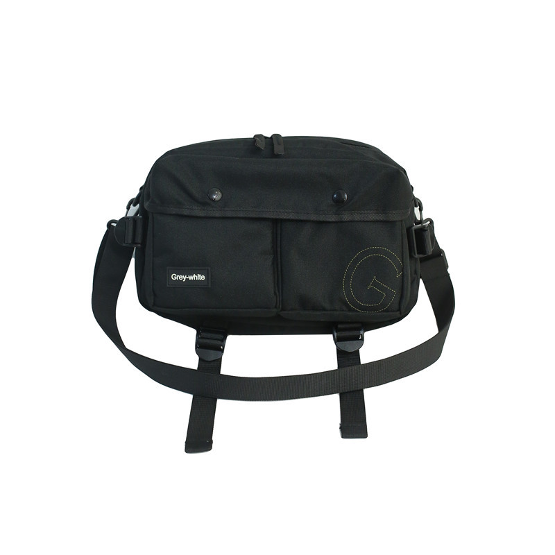 Spring new locomotive neutral ins small cover canvas satchel Japan and South Korea Joker casual shoulder bag a generation of hair